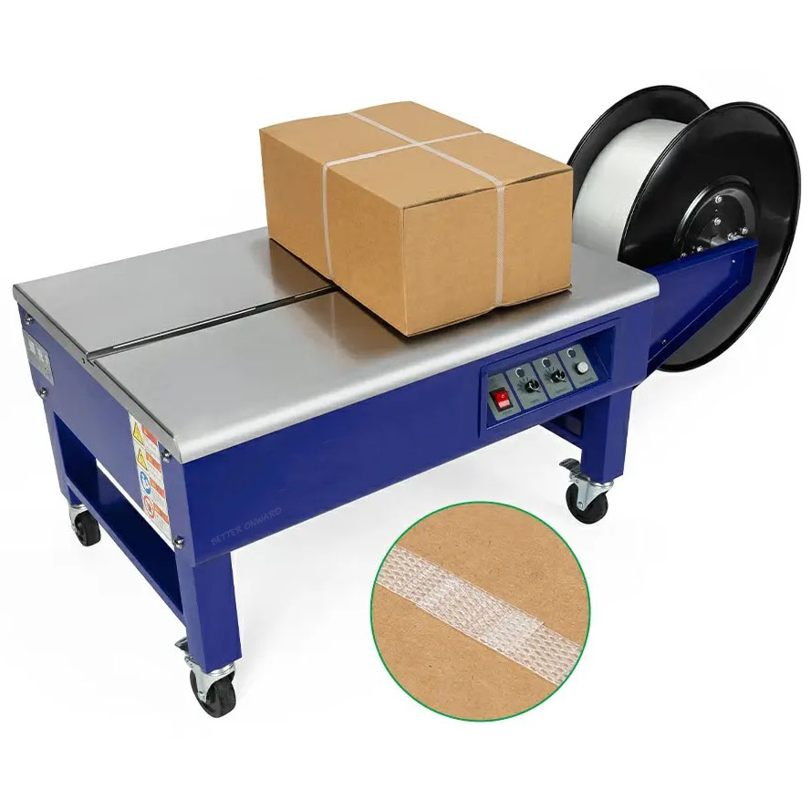 YS-A2L Low-table 110V 220V Semi-automatic 5-15mm PP Packing Band Strapping Machine