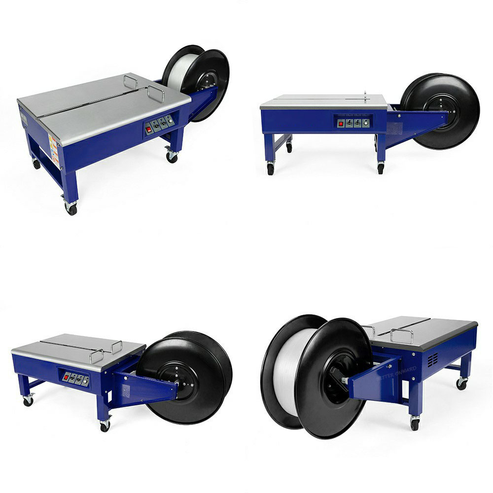 YS-A2L Low-table 110V 220V Semi-automatic 5-15mm PP Packing Band Strapping Machine