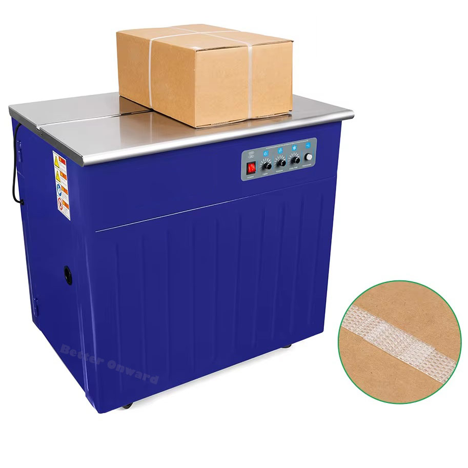 YS-A2C Semi-automatic Plastic Strapping Machines PP Strap Hot Melt Banding Machines