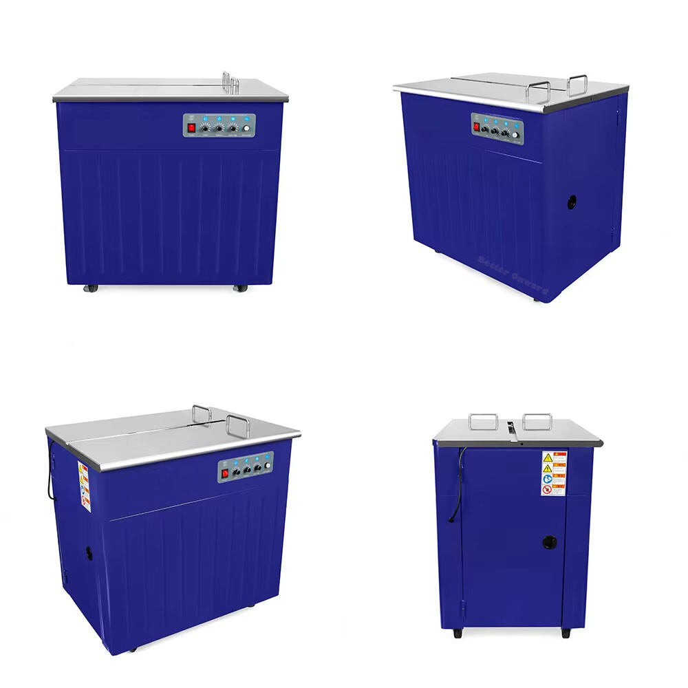 YS-A2C Semi-automatic Plastic Strapping Machines PP Strap Hot Melt Banding Machines