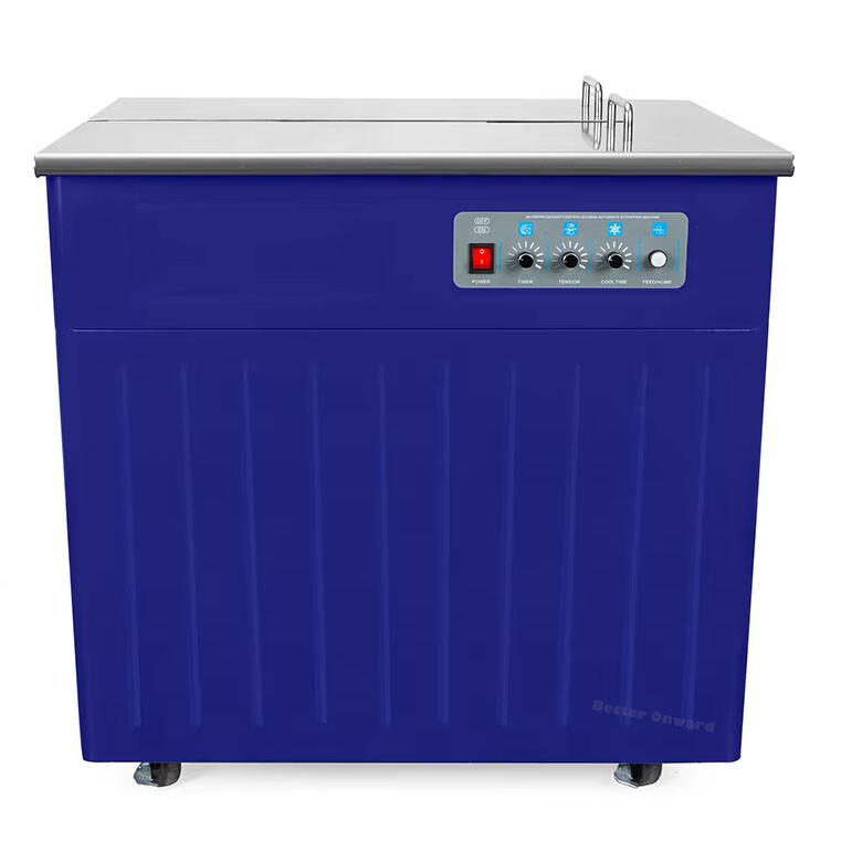 YS-A2C Semi-automatic Plastic Strapping Machines PP Strap Hot Melt Banding Machines