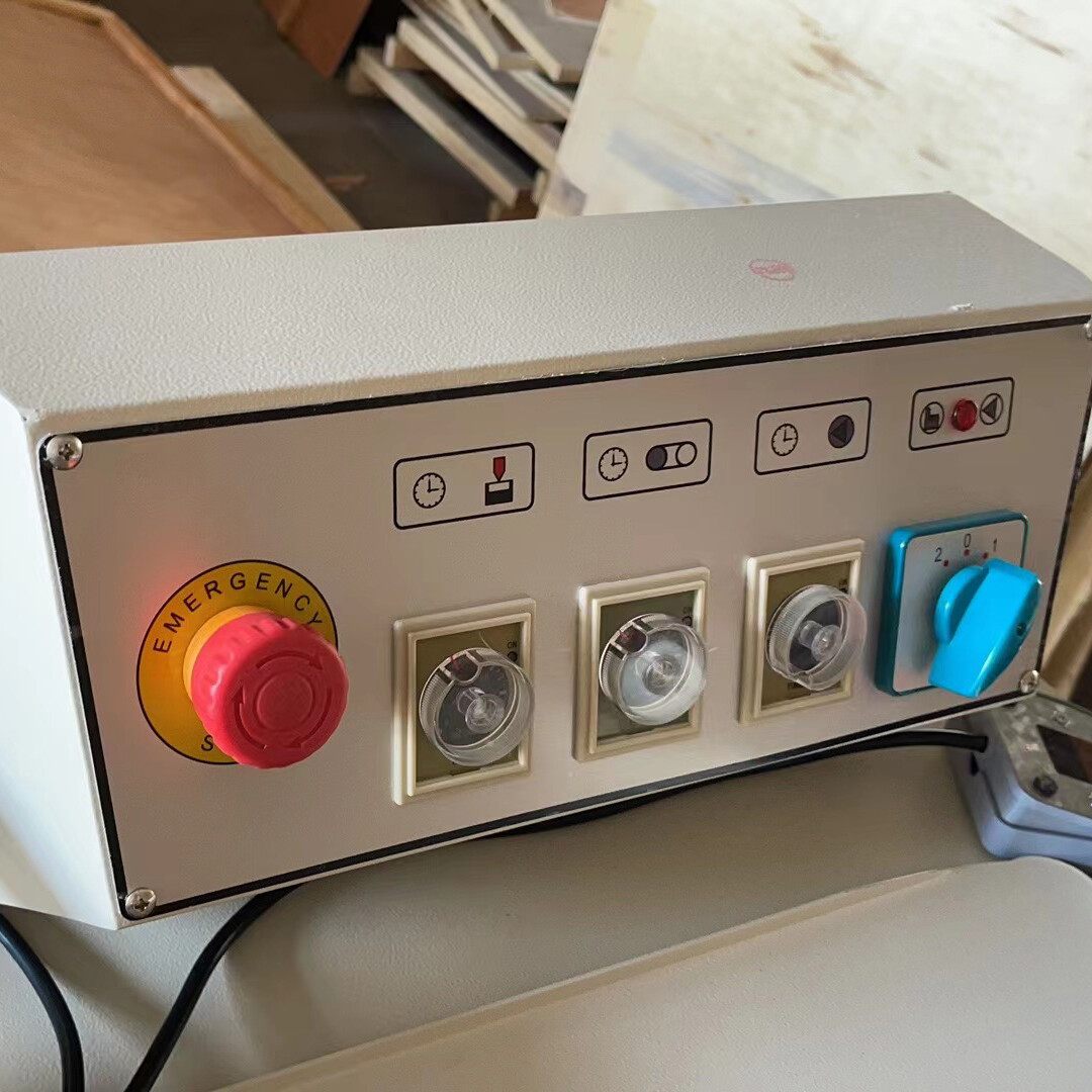 DFQC450 Pneumatic Semi-automatic Plastic Film L bar Sealer Heat Sealing and Cutting Machine