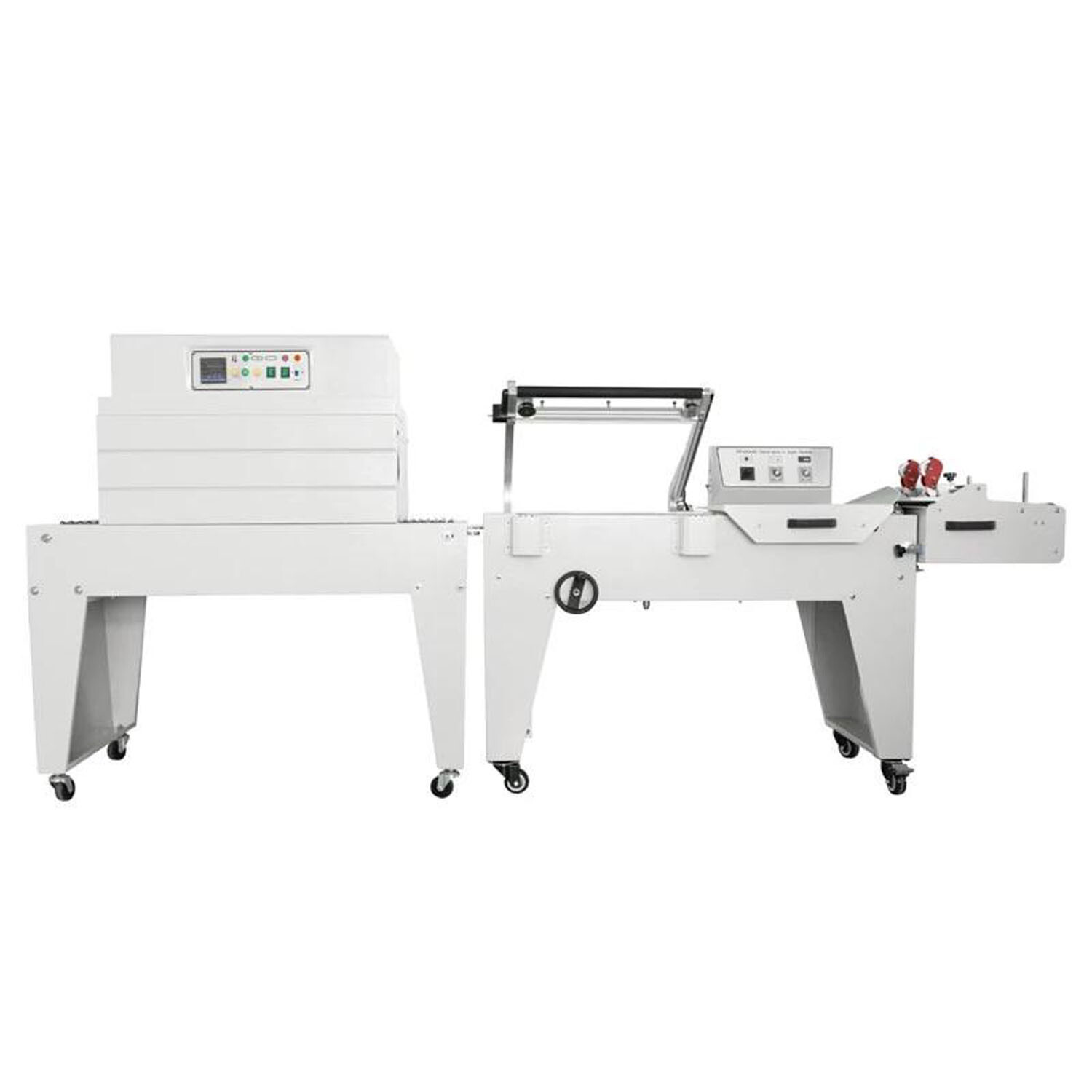 DFQA450 Semi-auto Plastic Film L-type Sealer and BS-A450 Shrink Tunnel