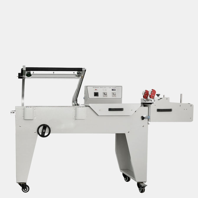 DFQA450 Electric Semi-automatic POF Plastic Film L bar Sealing and Cutting Machine with CE Certification