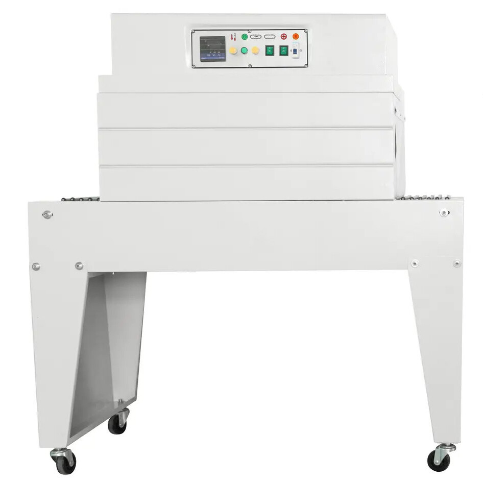 BS-A450 Plastic Film Heat Shrink Tunnel Wrapping Device Continuous Automatic Shrink Packaging Machine