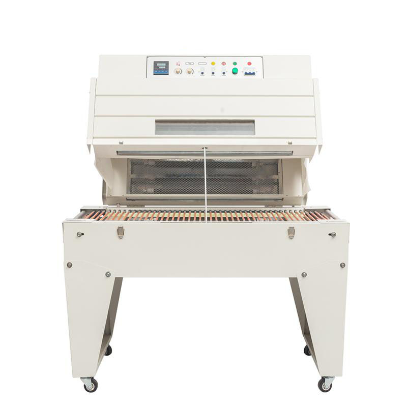 DSA4525 Electric Plastic POF PVC Film Heat Shrink Tunnel Wrapping Machine for Tableware