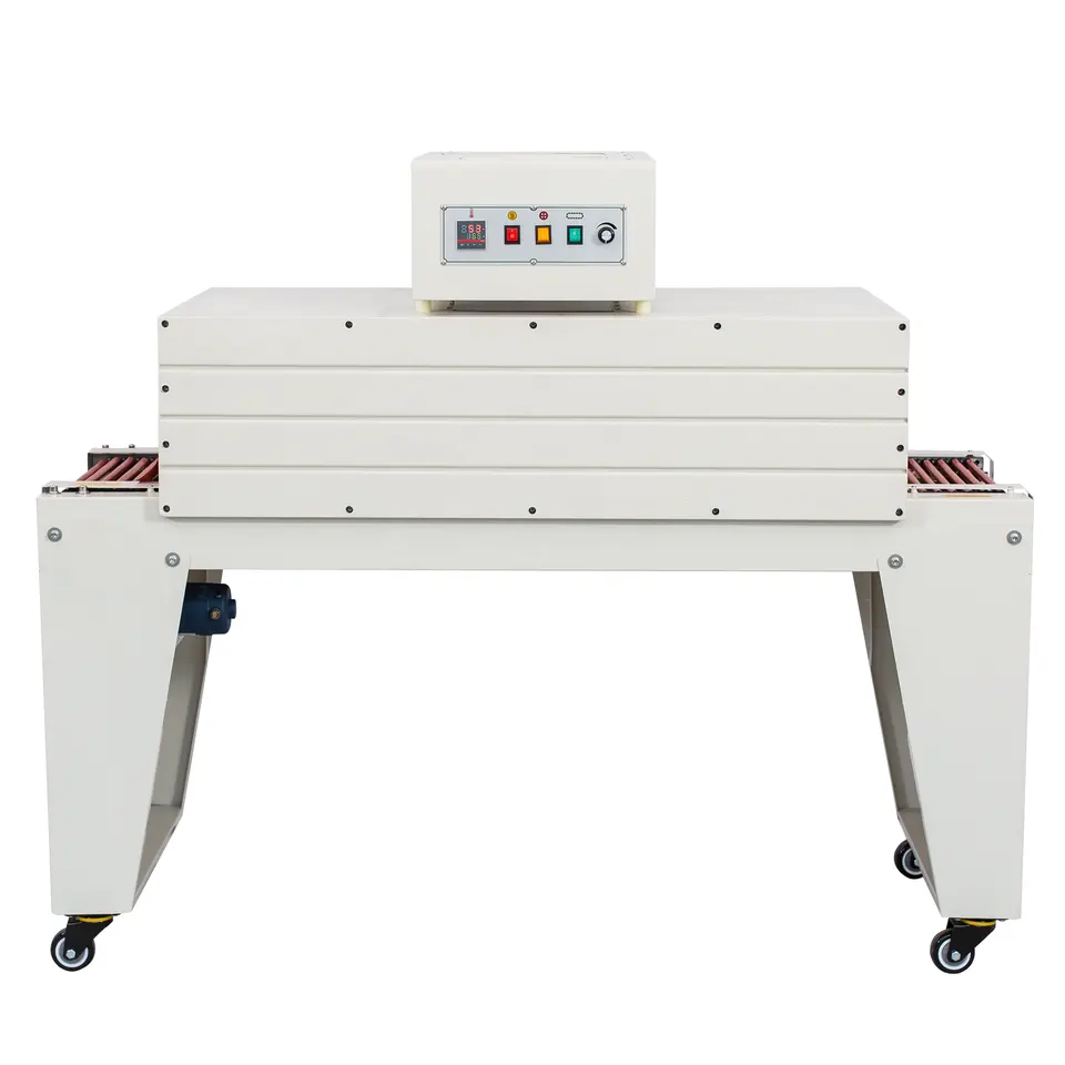 DQL5545D Automatic Tableware Eggs Packaging Plastic Film Wrapping Machine Continuous Conveying L bar Heat Sealer and Cutter