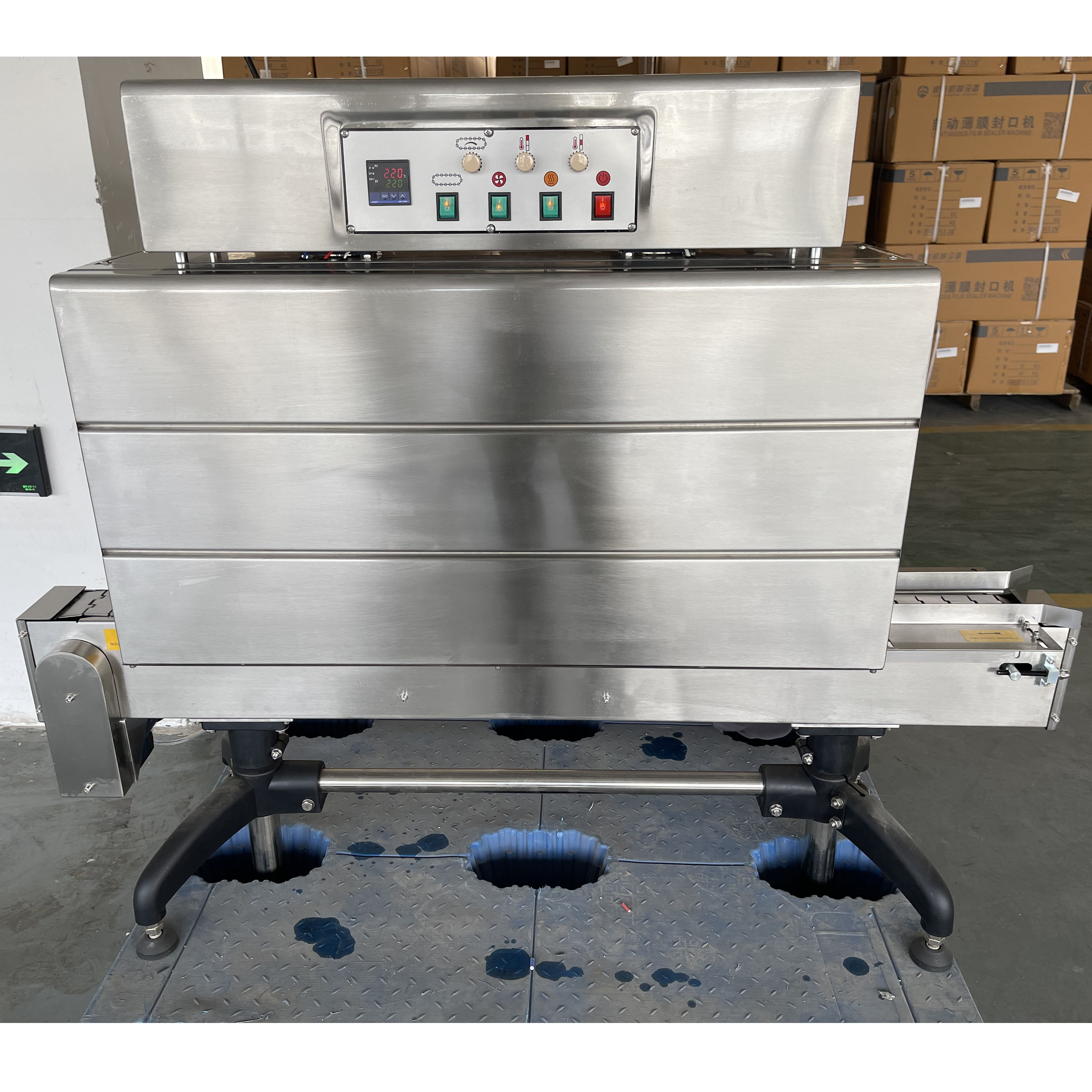 BSS-1538B Bottle Label Shrink Packaging Machine