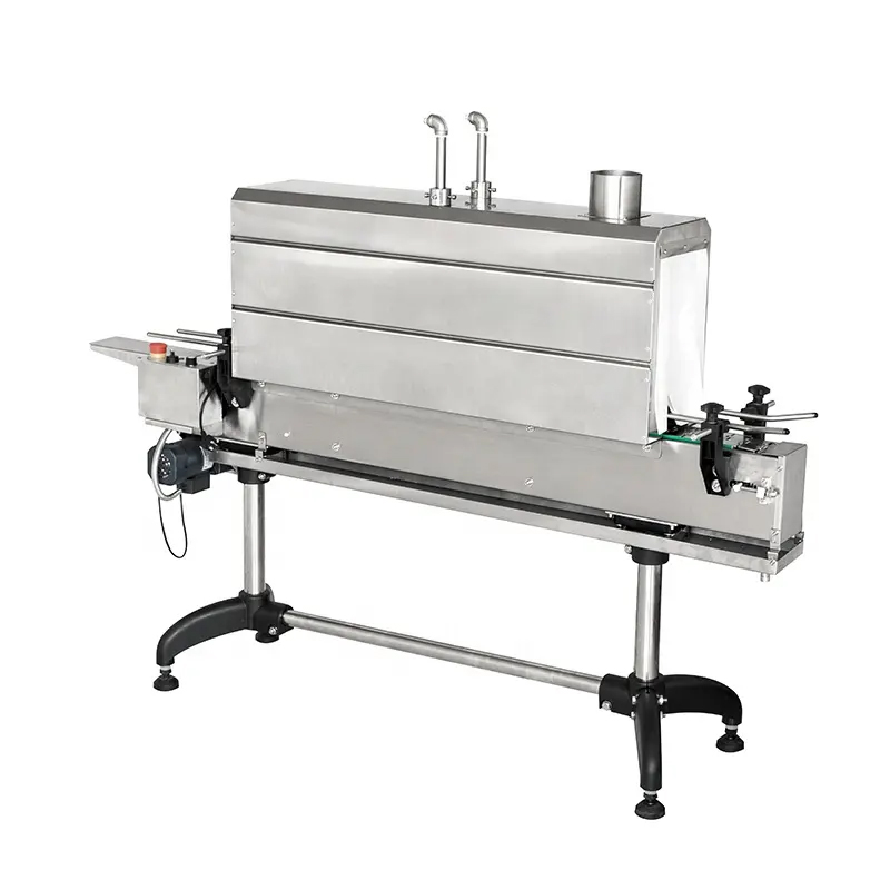 DZBS1135 Steam Heat Shrink Tunnel Automatic Glass Bottle Plastic Film Label Heat Shrinking Machine