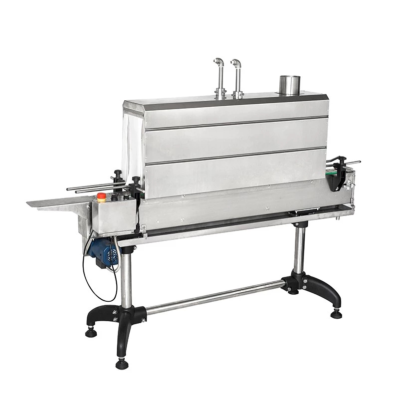 DZBS1135 Steam Heat Shrink Tunnel Automatic Glass Bottle Plastic Film Label Heat Shrinking Machine