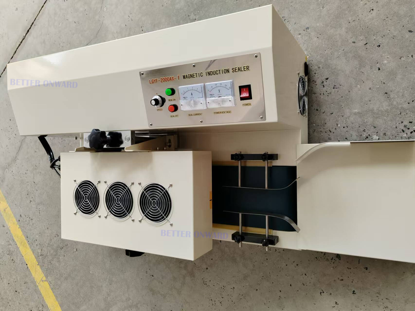 LGYF-2000AX-I Automatic Snack Between-meal Nibbles Packaging Bottle Electromagnetic Induction Aluminum Foil Sealing Machine