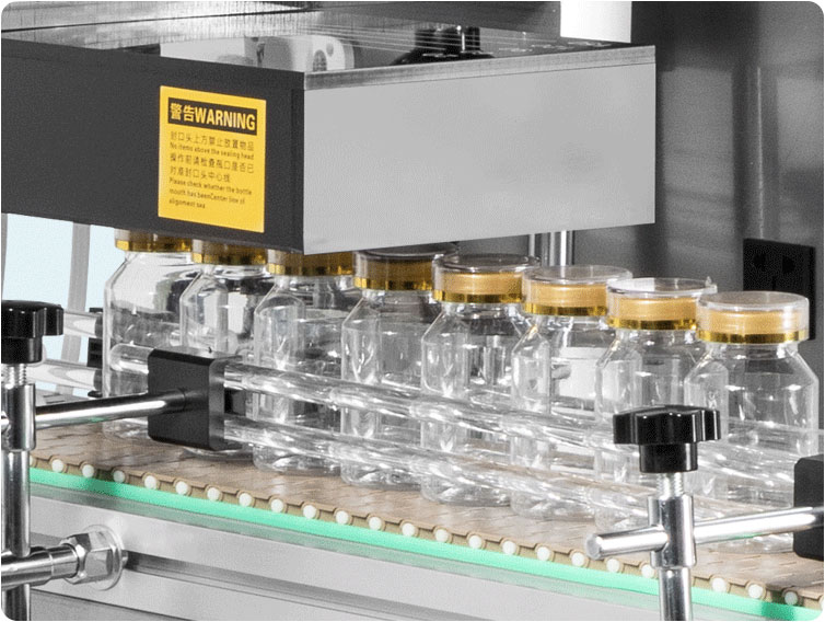 LGYS-4000 Automatic Continuous Water Cooling Electromagnetic Induction Bottle Aluminum Foil Sealing Machine