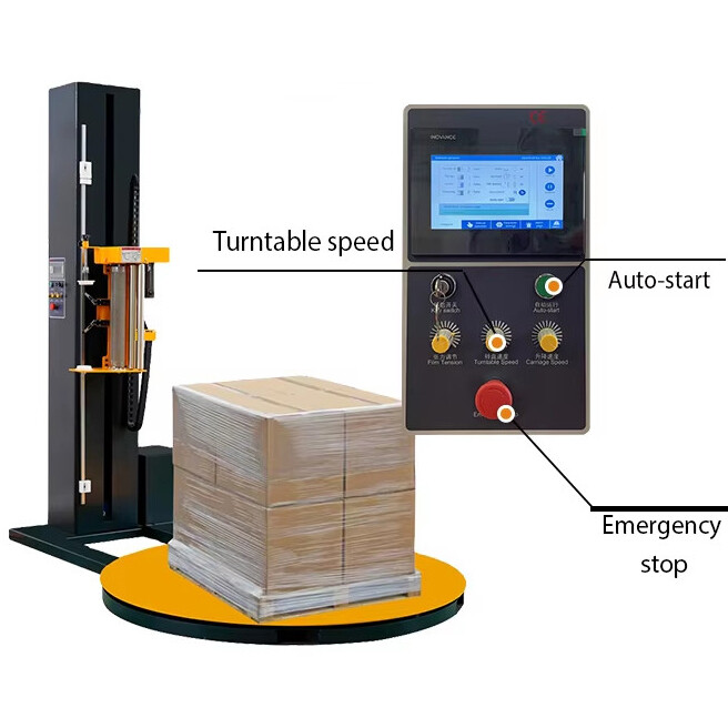 TP1650F-L Automatic Pallet Pre-Stretch Wrapping Machine for Protecting Goods