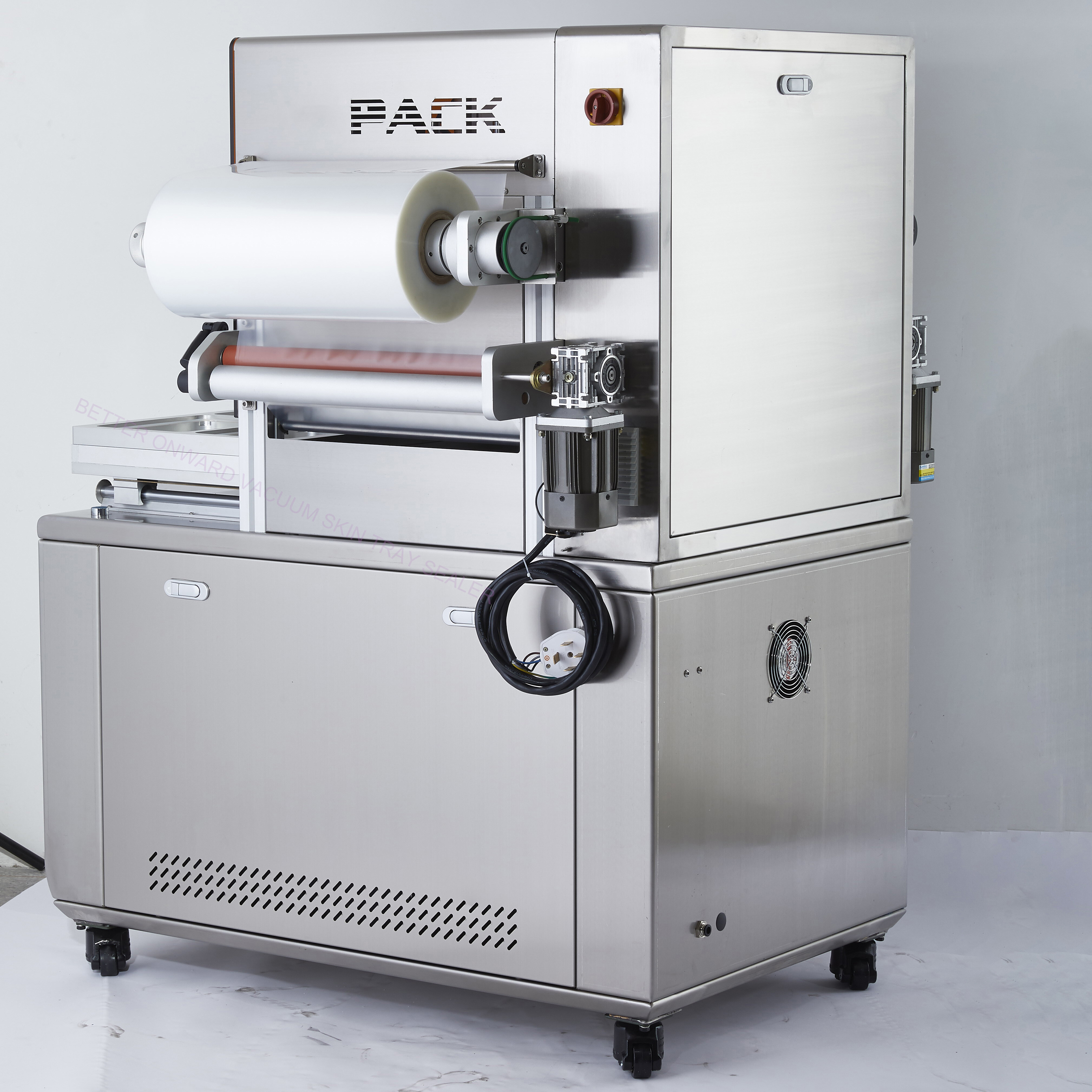 DJL-440VS Food Meat Fish Vacuum Skin Packaging Machine Tray Sealer