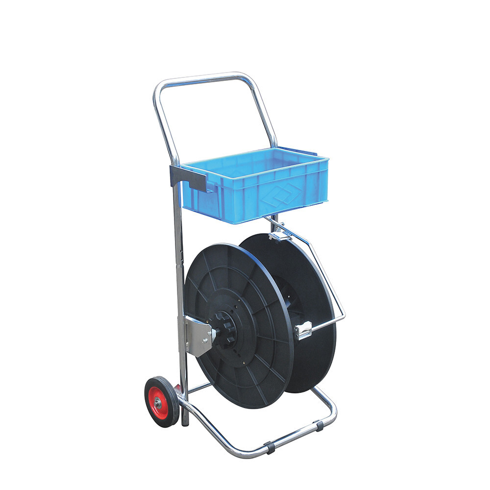 P201 Polypropylene (PP) Plastic Reel Mobile Strapping Dispenser