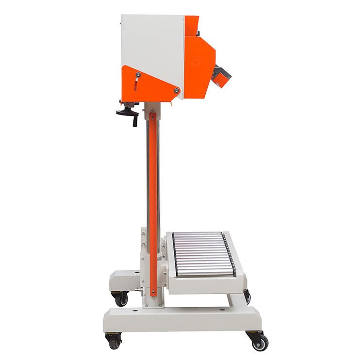 QLF700A Pneumatic Vertical Plastic Film Aluminum Foil Composite Bags Band Sealing Machine