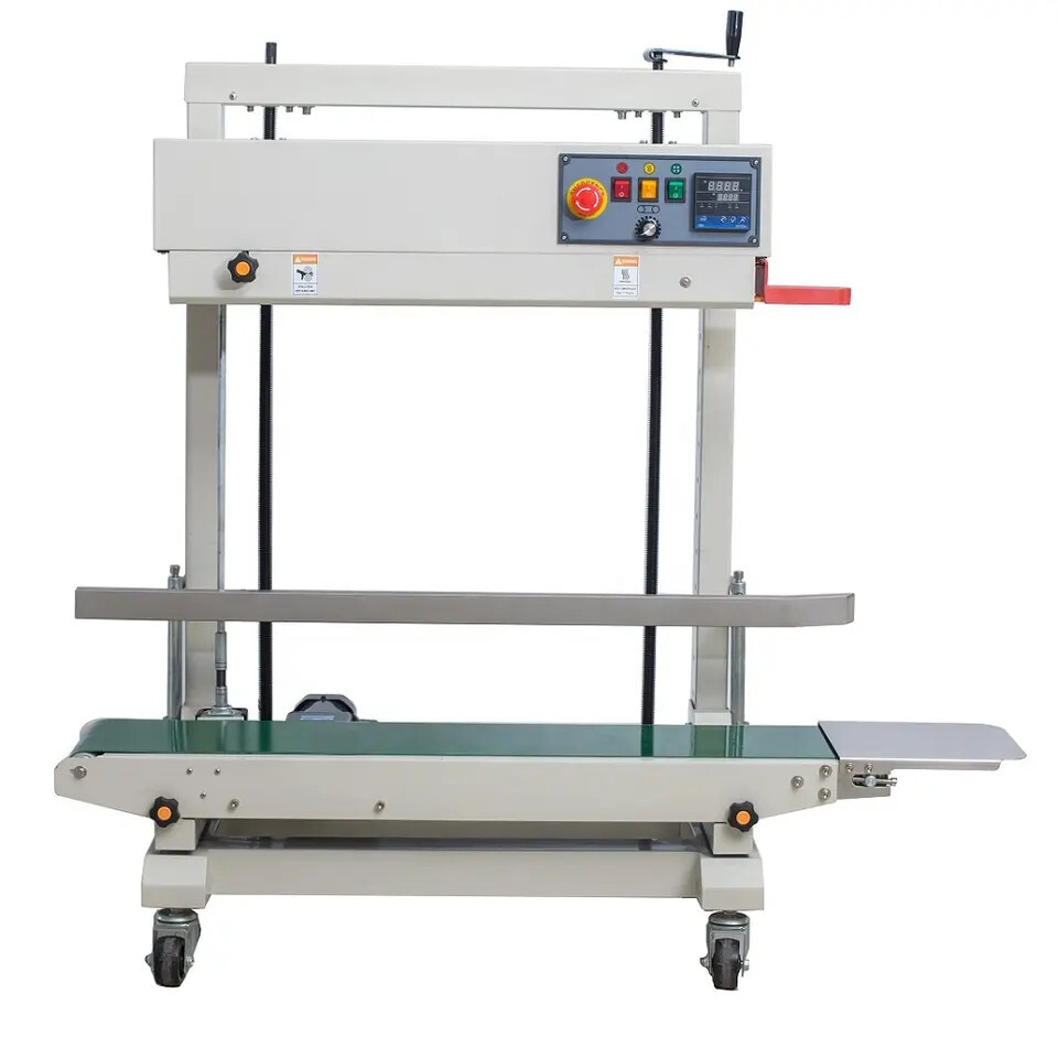 FR-1100V Automatic Vertical Plastic Film Bags Band Sealer Heat Sealing Packing Machine