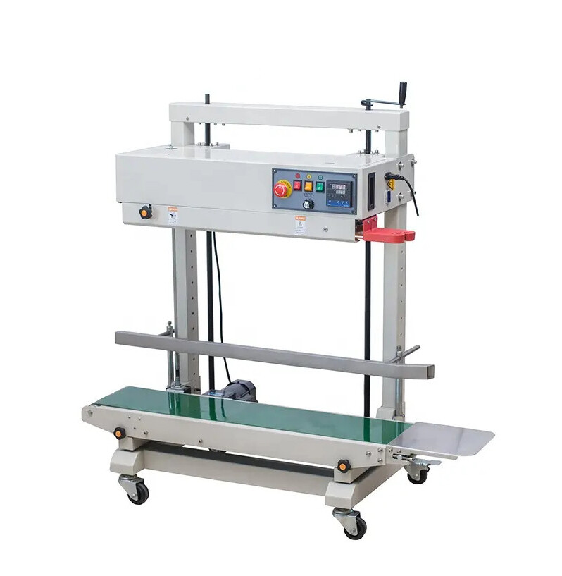 FR-1100V Automatic Vertical Plastic Film Bags Band Sealer Heat Sealing Packing Machine