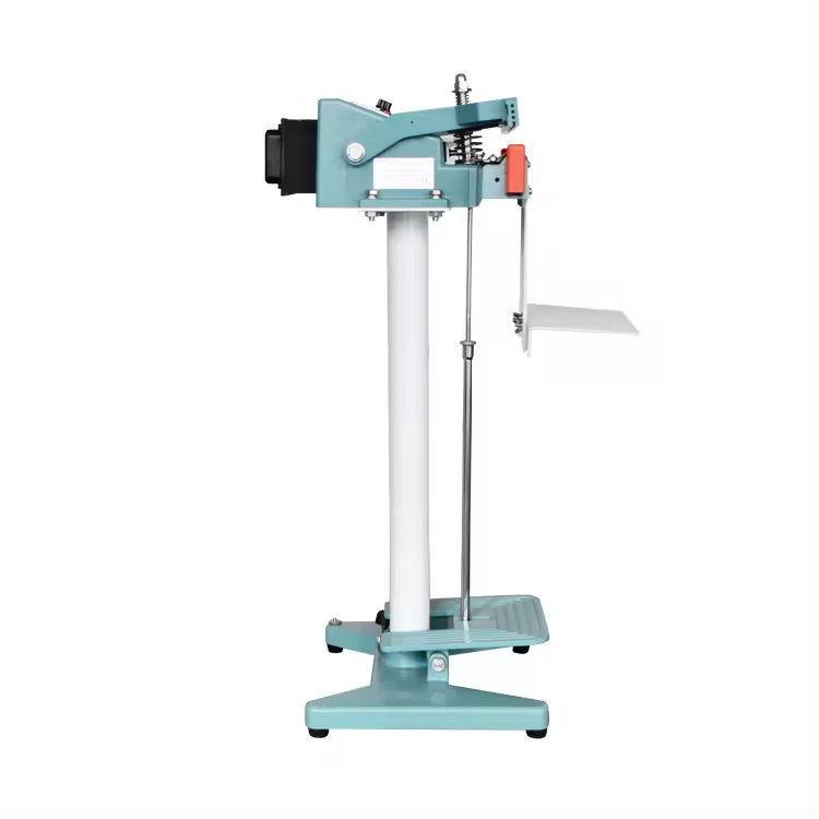 PFS-F350 PFS-F450 PFS-F600 Electric Plastic Film Band Sealer Foot Pedal Food Bags Impulse Heat Sealing Machine