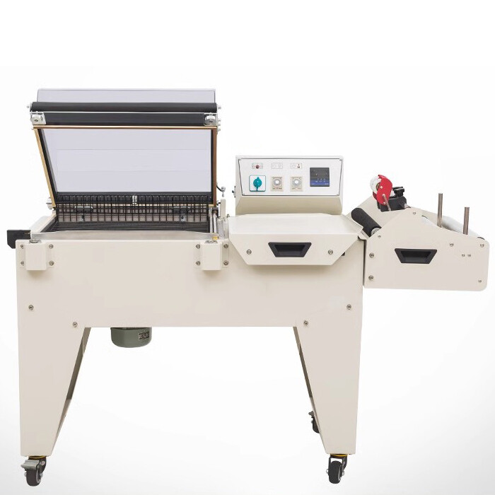 DFM5540 Semi-automatic 2 in 1 Plastic Film L bar Sealing and Cutting and Heat Shrink Wrapping Machine
