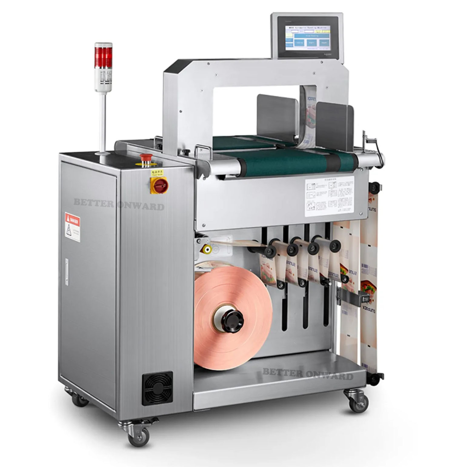 WK06-50CA-MQ Belt Table Vacuum Feed Banding Machine