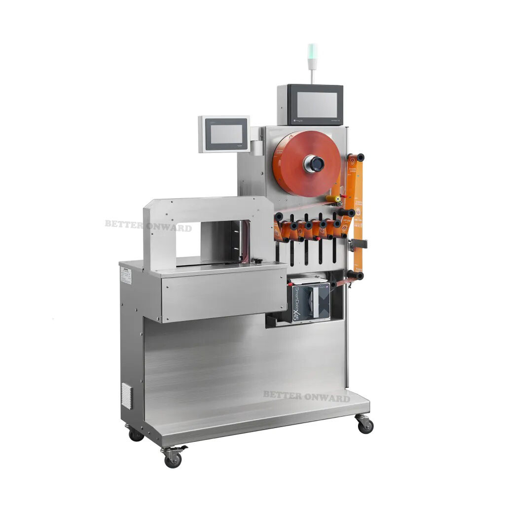 WK06-50C3-MRQ Vacuum Feed OPP Film Kraft Paper Band Banding Machine