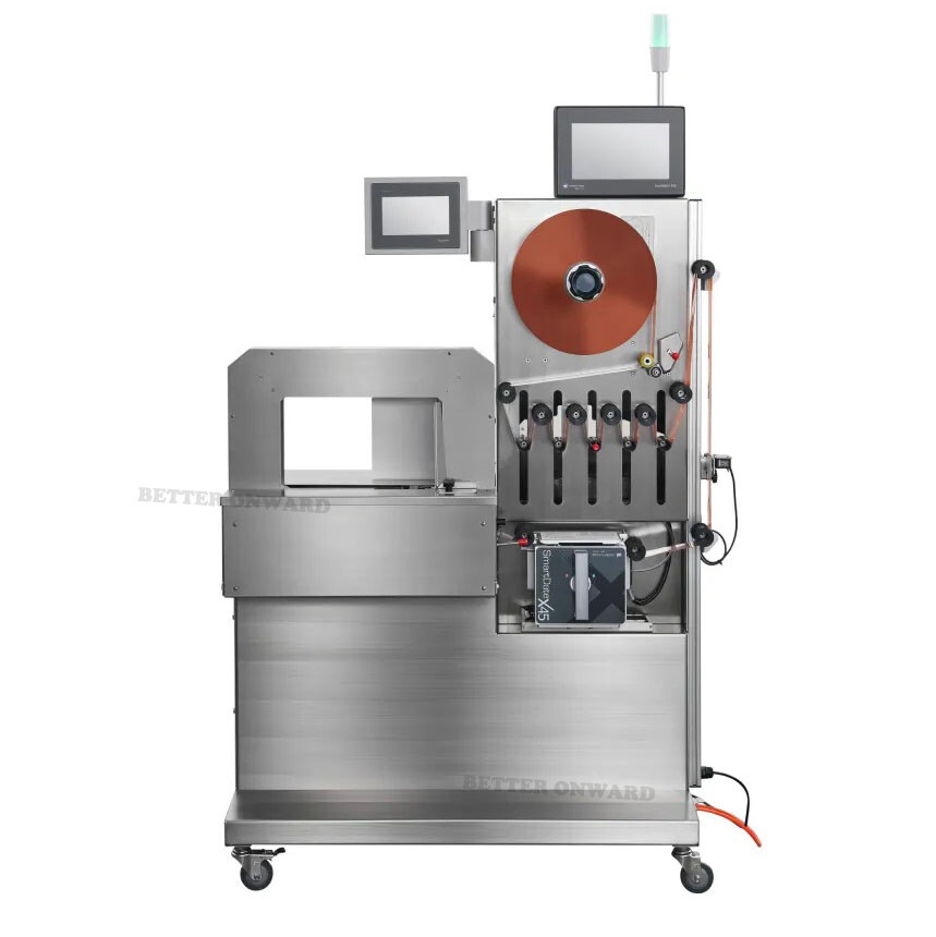 WK06-50C3-MRQ Vacuum Feed OPP Film Kraft Paper Band Banding Machine