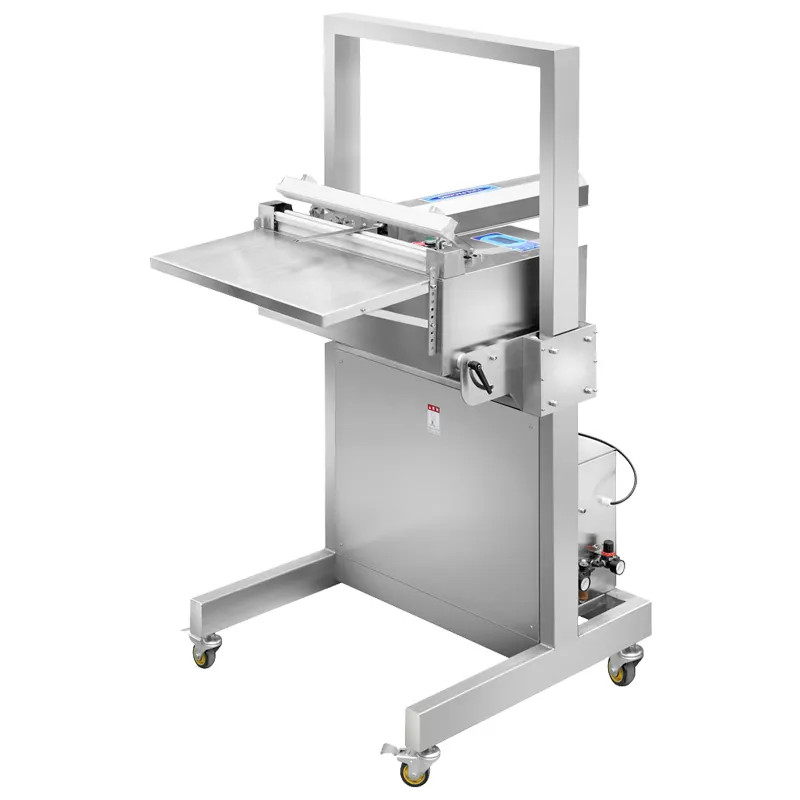 DZQ-800LO Automatic Meat Grains Fresh-keeping Nitrogen Gas Filling Vacuum Packaging Machine
