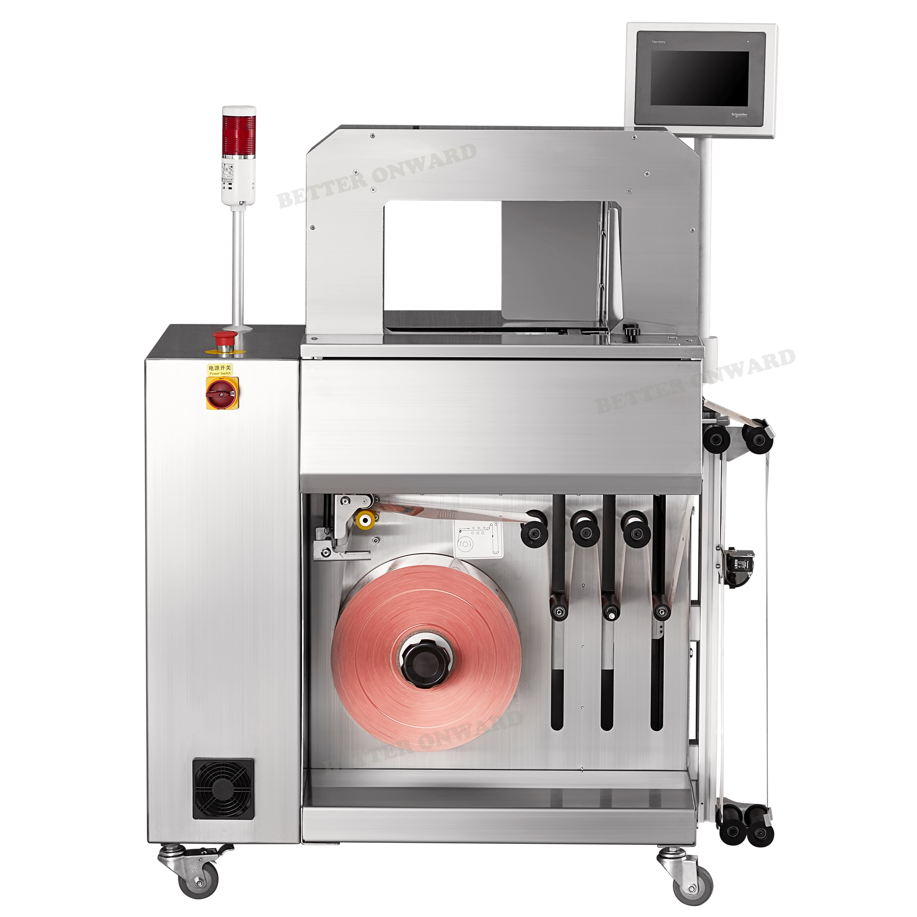 WK06-100C-MQ Automatic Vacuum Feed Banding Machine with Eye Mark Sensor