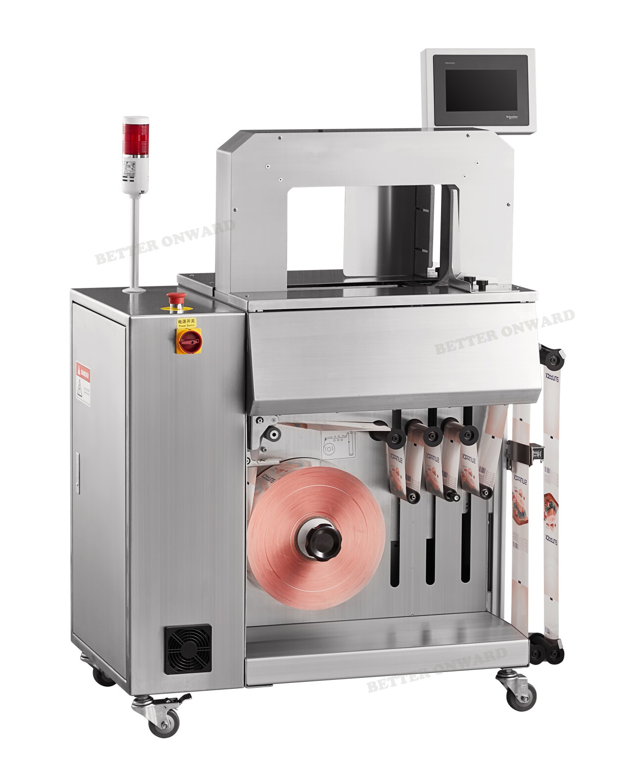 WK06-100C-MQ Automatic Vacuum Feed Banding Machine with Eye Mark Sensor