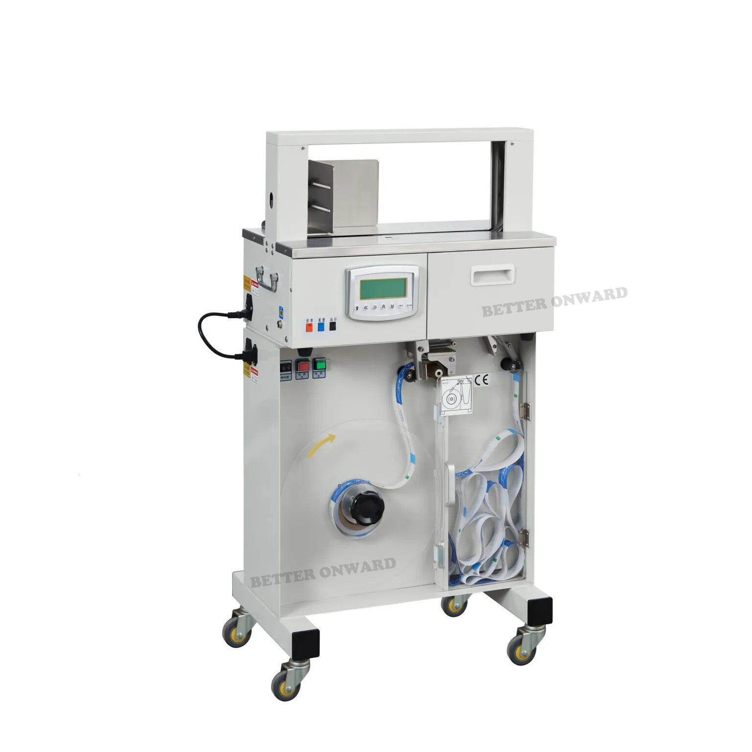 WK02-20B WK02-30B High Table OPP Film Kraft Paper Band Heat Sealing Banding Machine