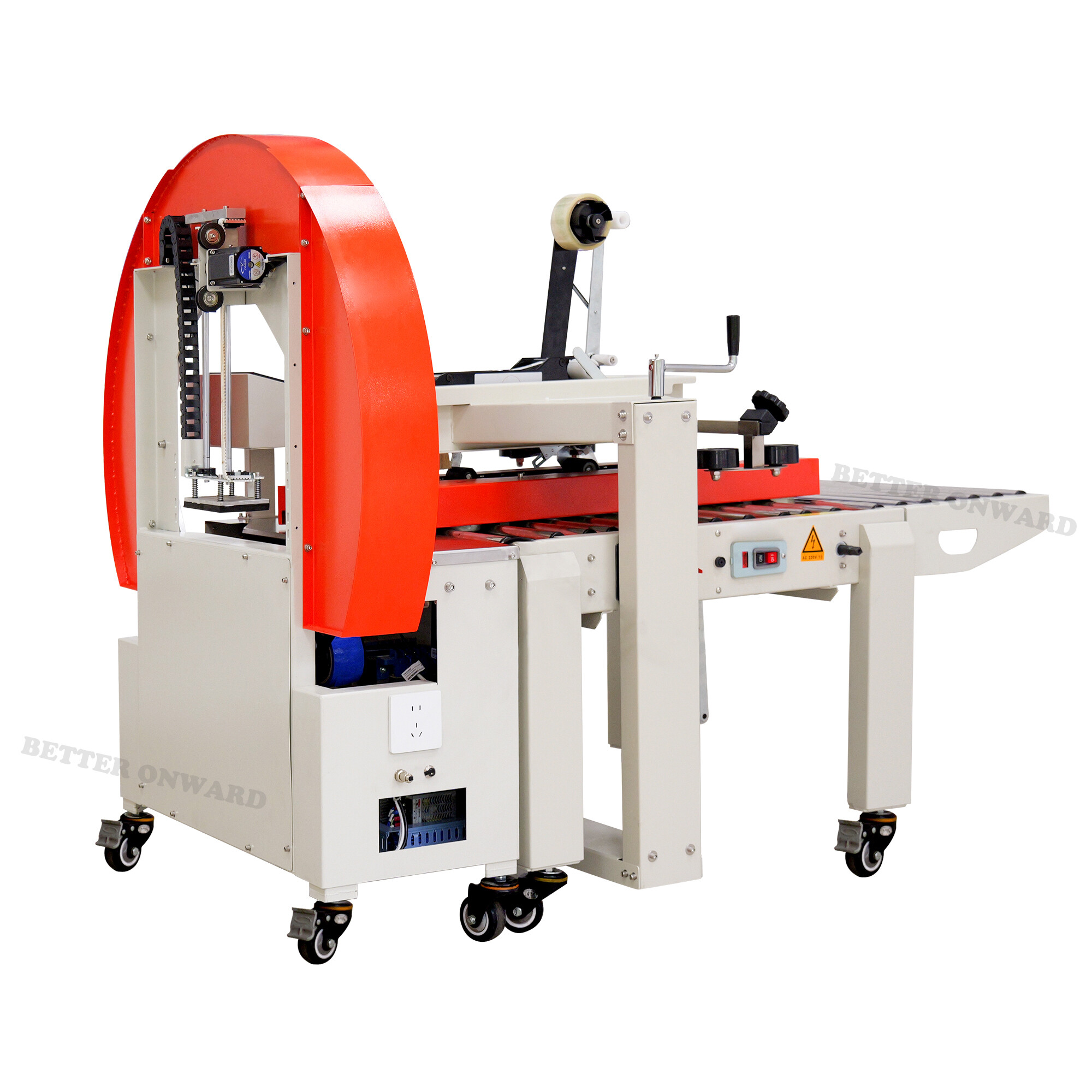 FXW3040E & FXC5050XA Electric Automatic Carton Box Wrapping and Sealing Combination Machine