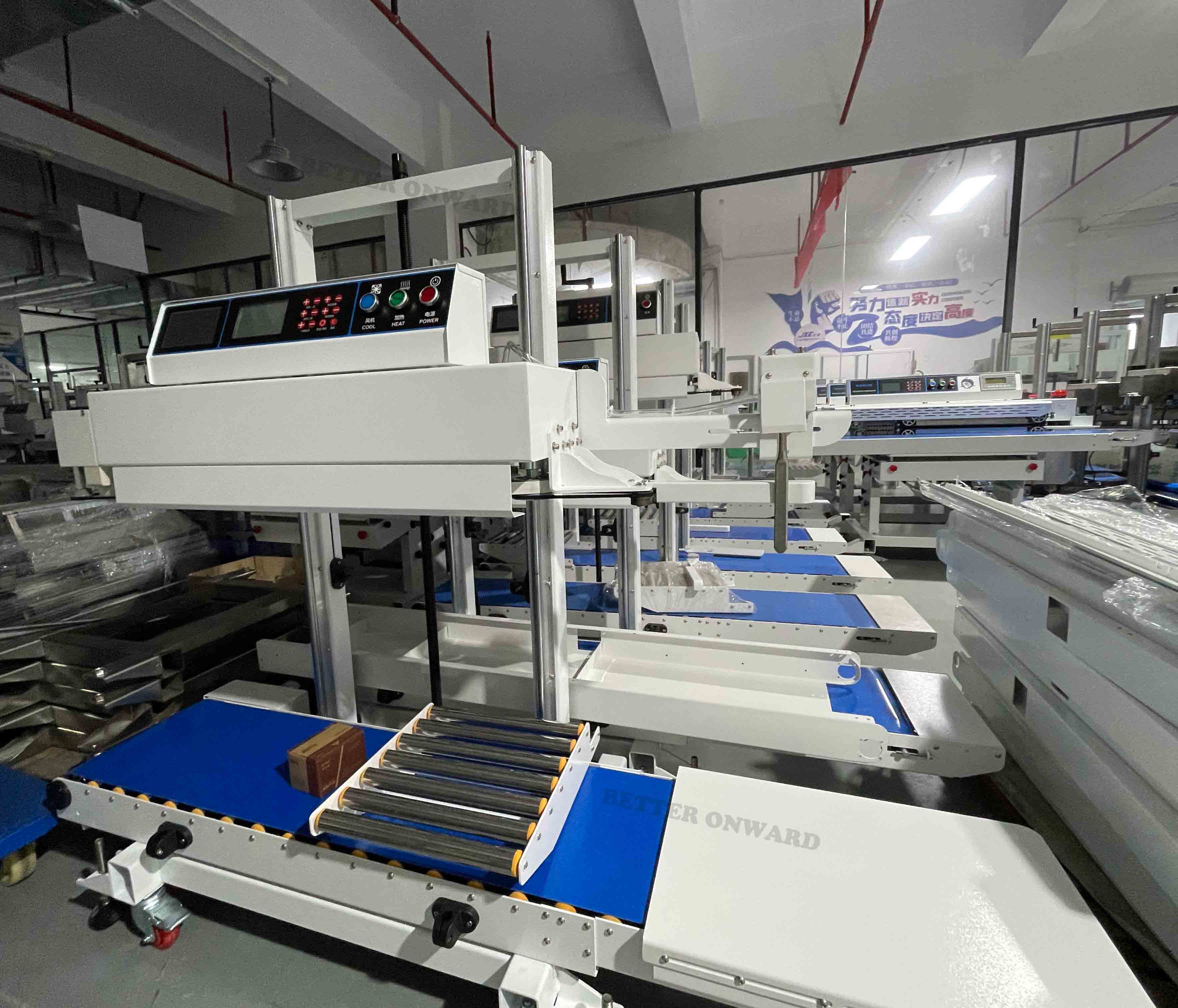 JY-350LQP Vertical Vacuum Air Extraction Plastic Film Food Bags Sealing Machine with Printing