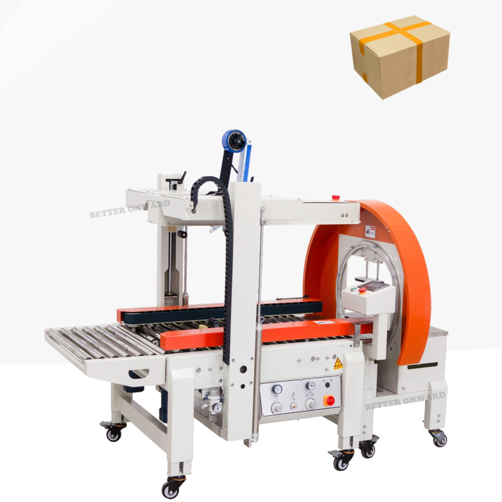 FXW3040 & DQFXC5045XA Automatic Carton Wrapping and Sealing Machine