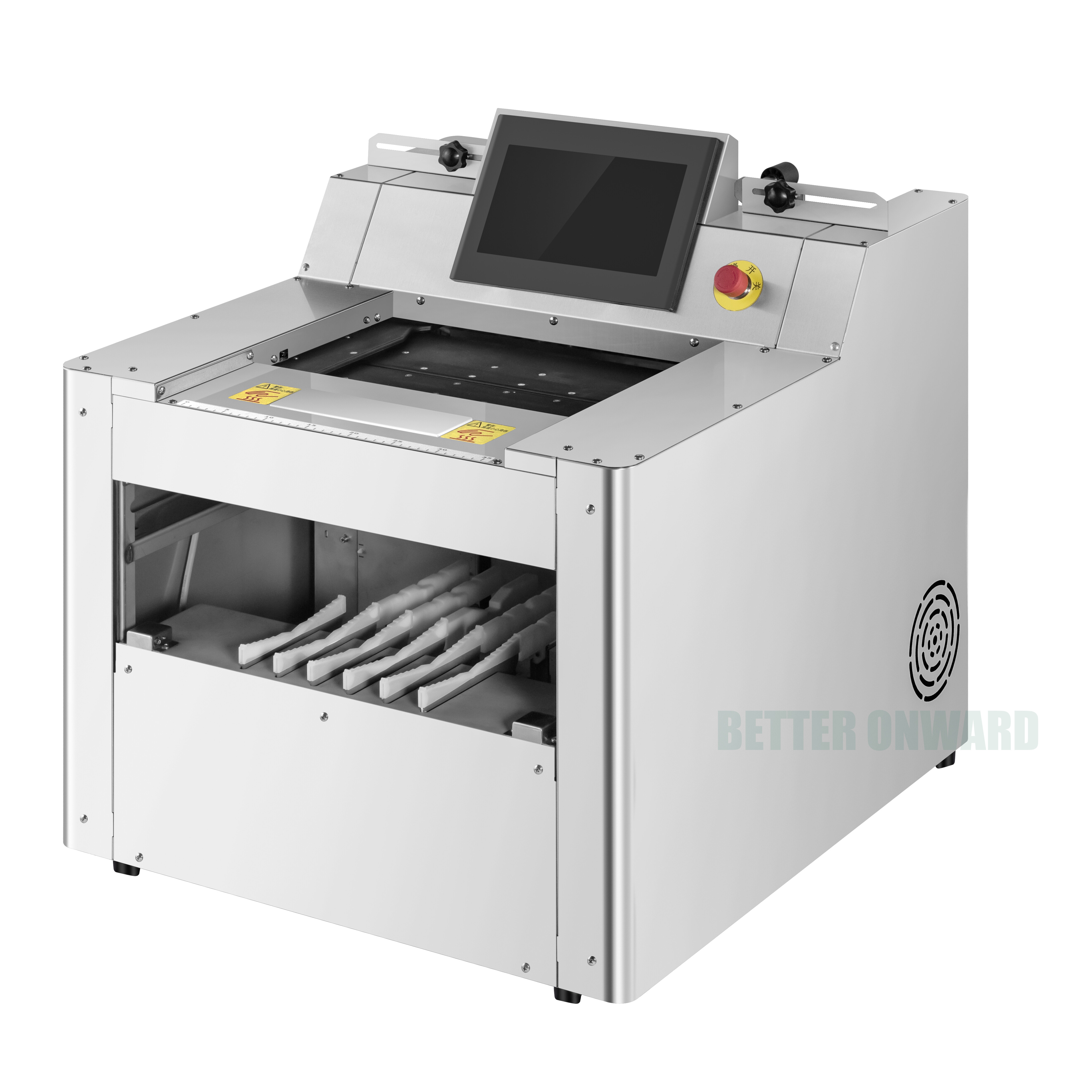 Super 900 Tabletop Automatic Cling Film Tray Wrapping Machine for Food Packing