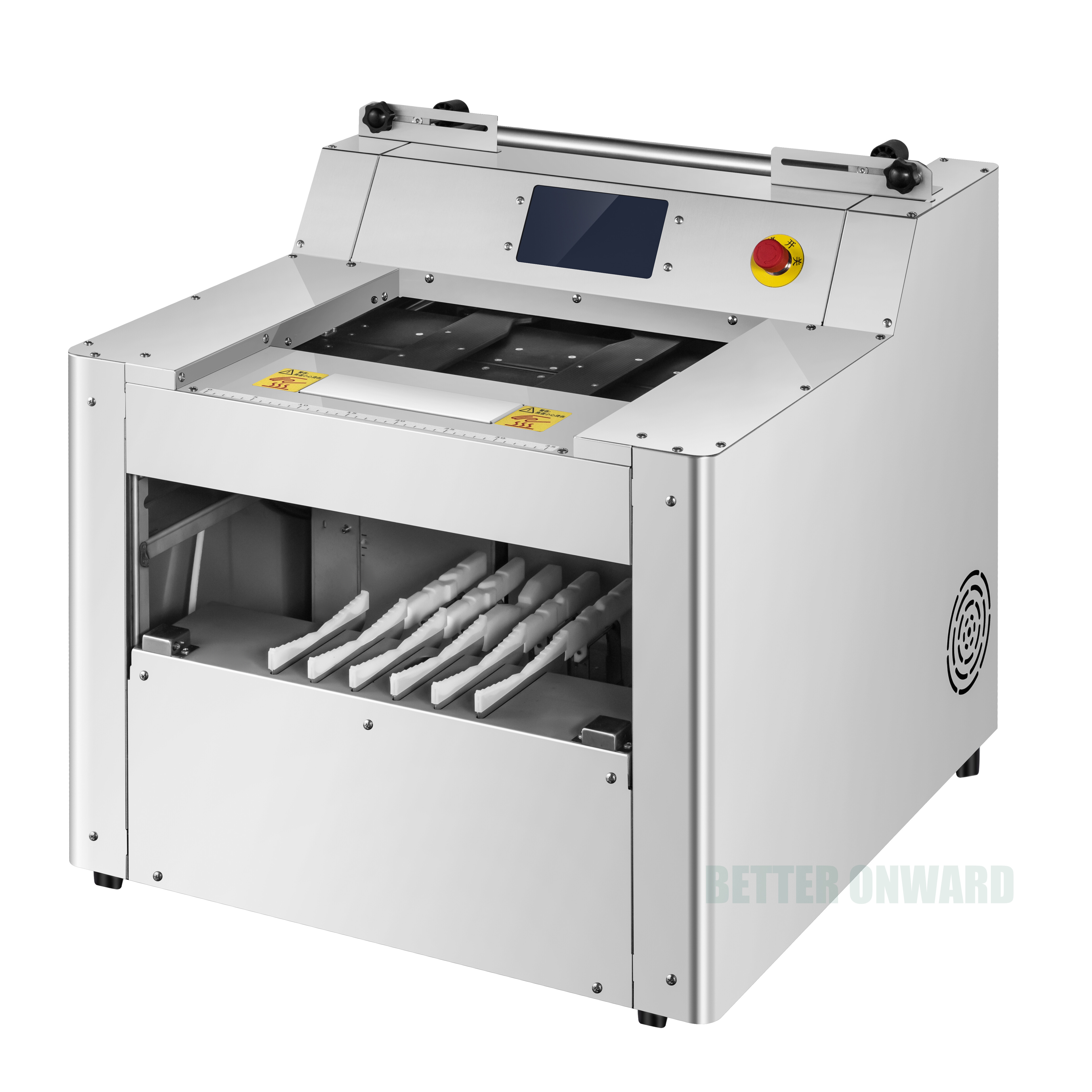 Super 300 Tabletop Fresh Fruit Vegetables Bare or Tray Packaging Cling Film Wrapping Machine