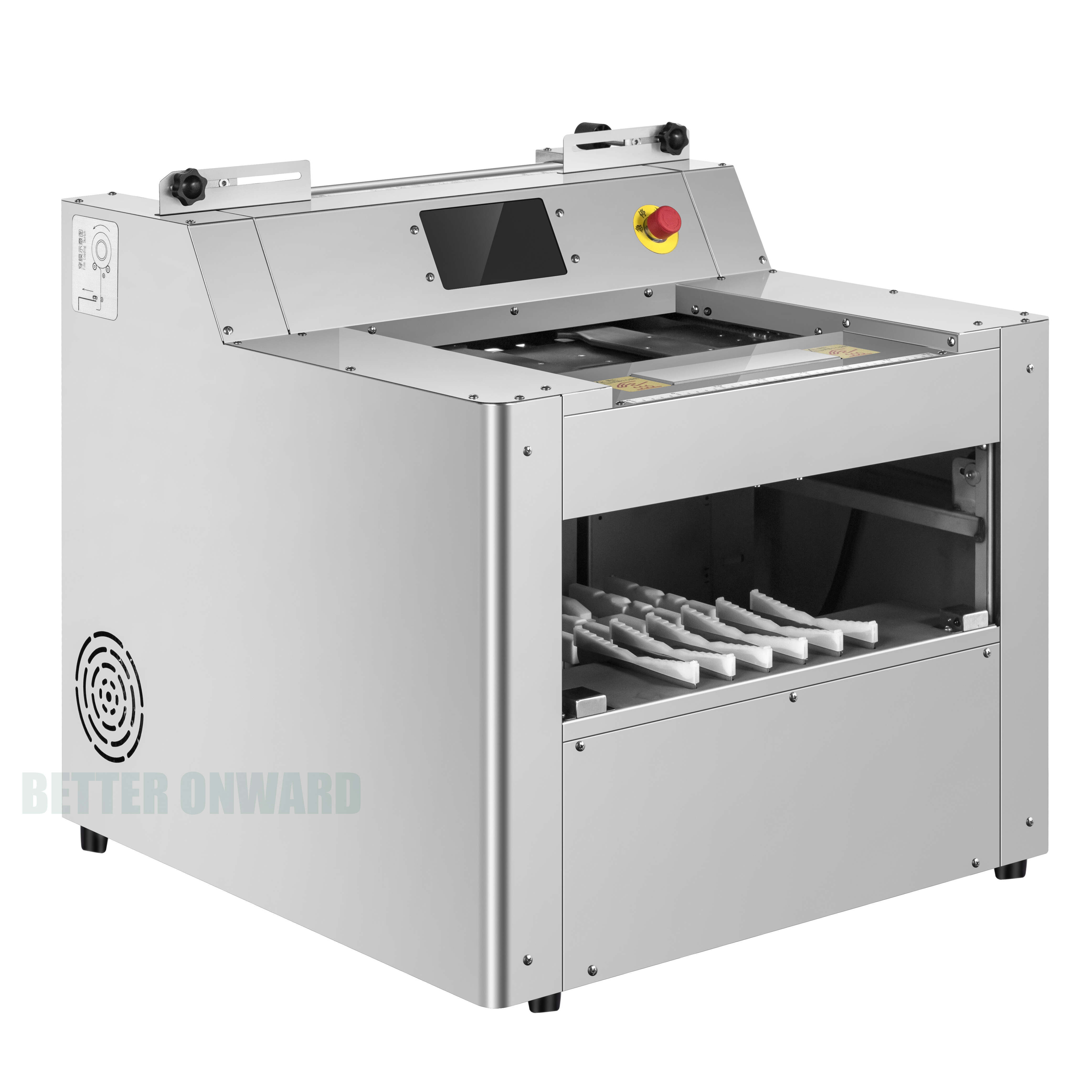 Super 300 Tabletop Fresh Fruit Vegetables Bare or Tray Packaging Cling Film Wrapping Machine