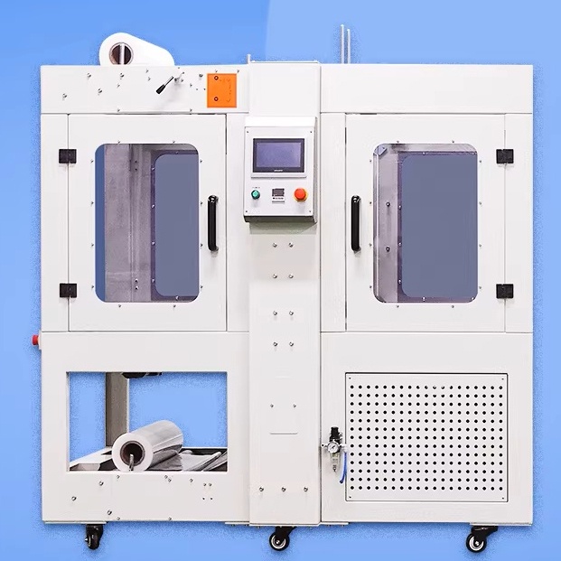 DQX6040SG High Speed Linear Plastic Film Sleeve Wrapping Machine with DSE6040L Shrink Packaging Machine