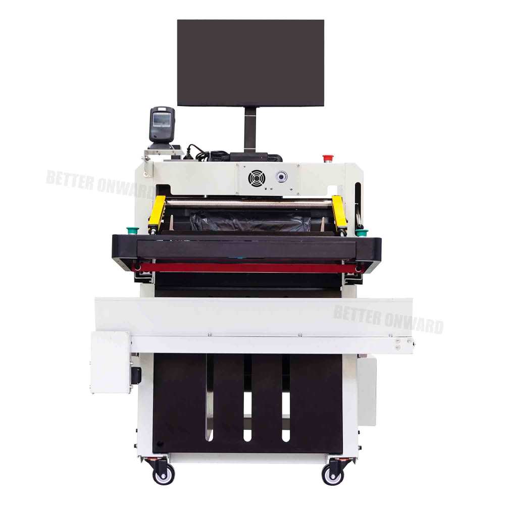 DFD50A Electric Vertical Intelligent Express Bags Sealing and Packaging Machine (with Instant Printing and Labeling Function)