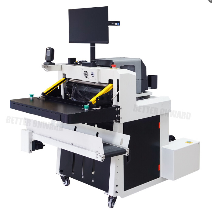 DFD50A Electric Vertical Intelligent Express Bags Sealing and Packaging Machine (with Instant Printing and Labeling Function)