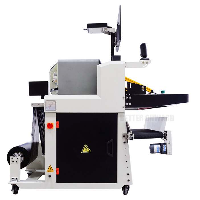 DFD50A Electric Vertical Intelligent Express Bags Sealing and Packaging Machine (with Instant Printing and Labeling Function)