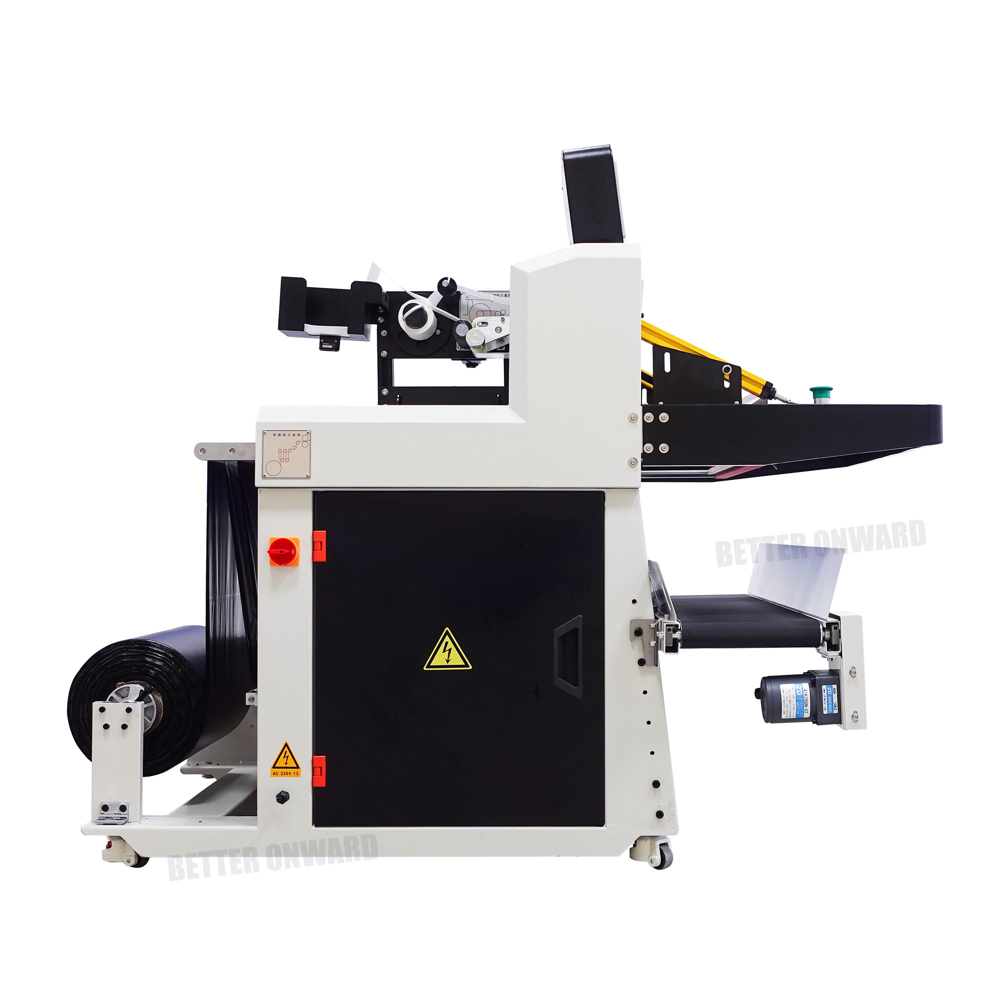 New Design DFD50I Electric Vertical Intelligent Packaging Machine Express Bags Labeling and Sealing Machine