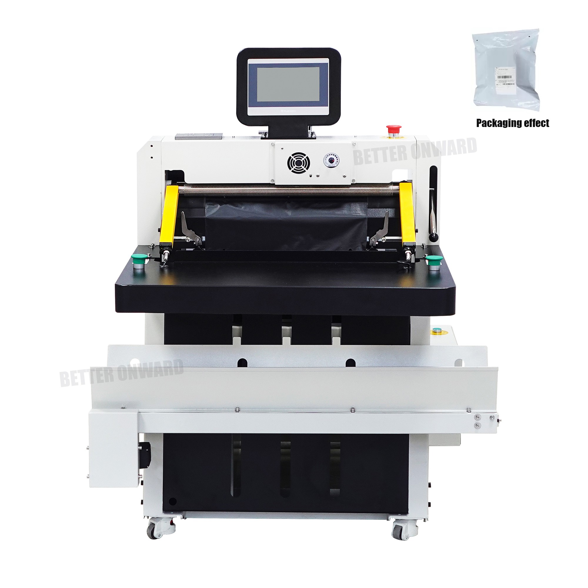 New Design DFD50I Electric Vertical Intelligent Packaging Machine Express Bags Labeling and Sealing Machine