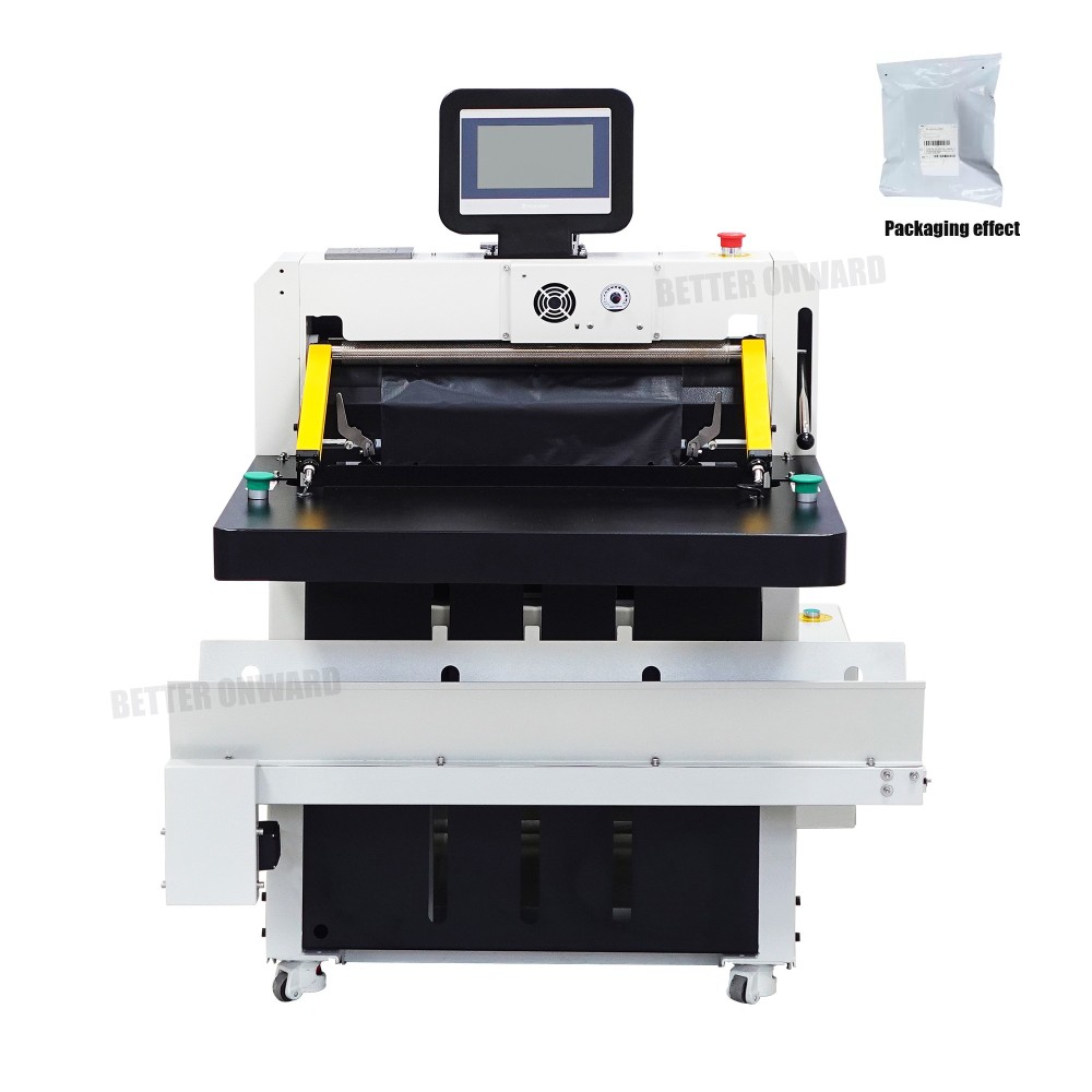 New Design DFD50I Electric Vertical Intelligent Packaging Machine Express Bags Labeling and Sealing Machine