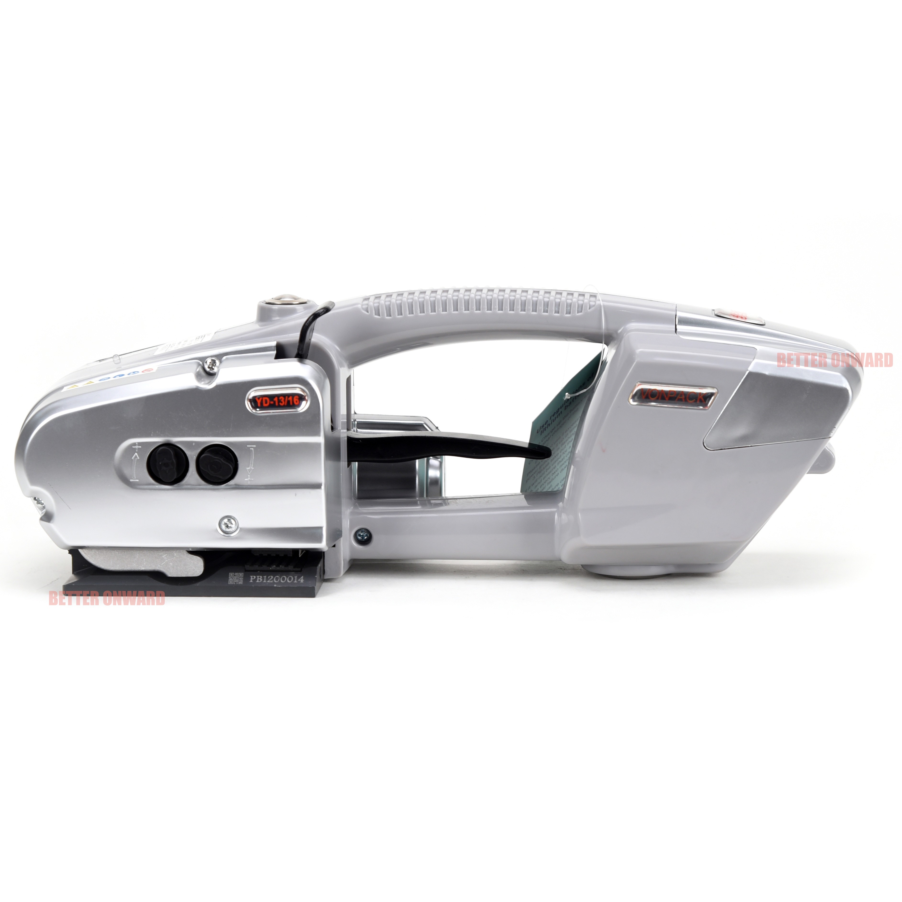 YD-13/16 Battery Powered Baler Automatic Electric PP PET Plastic Strap Tensioning and Welding Strapping Tool