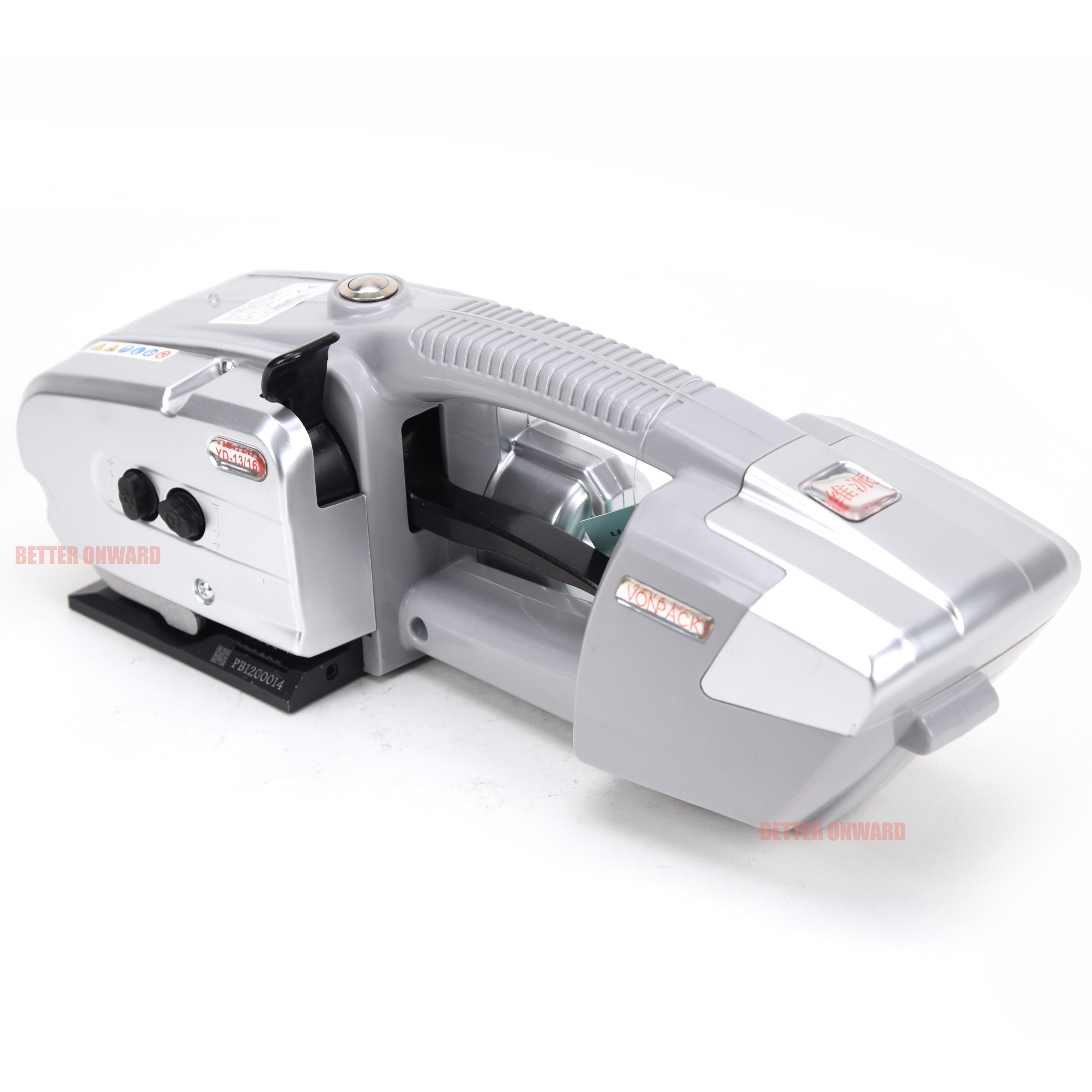 YD-13/16 Battery Powered Baler Automatic Electric PP PET Plastic Strap Tensioning and Welding Strapping Tool