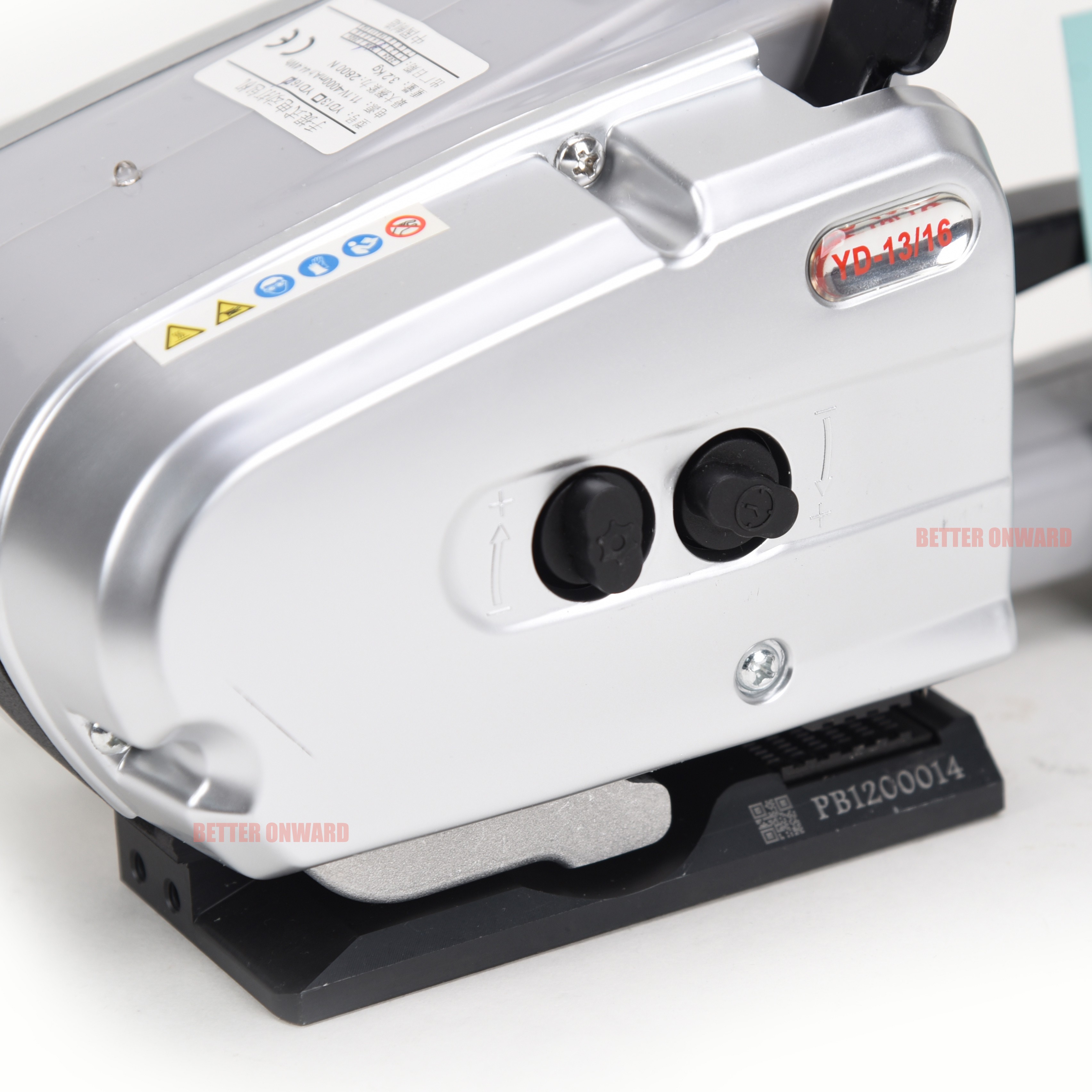 YD-13/16 Battery Powered Baler Automatic Electric PP PET Plastic Strap Tensioning and Welding Strapping Tool