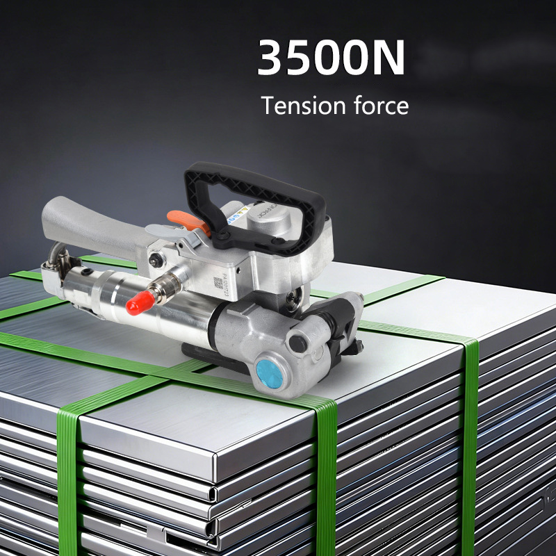 YQ19 YQ25 Pneumatic Strapping Machine PP PET Plastic Strapping Tool for Packing Brick