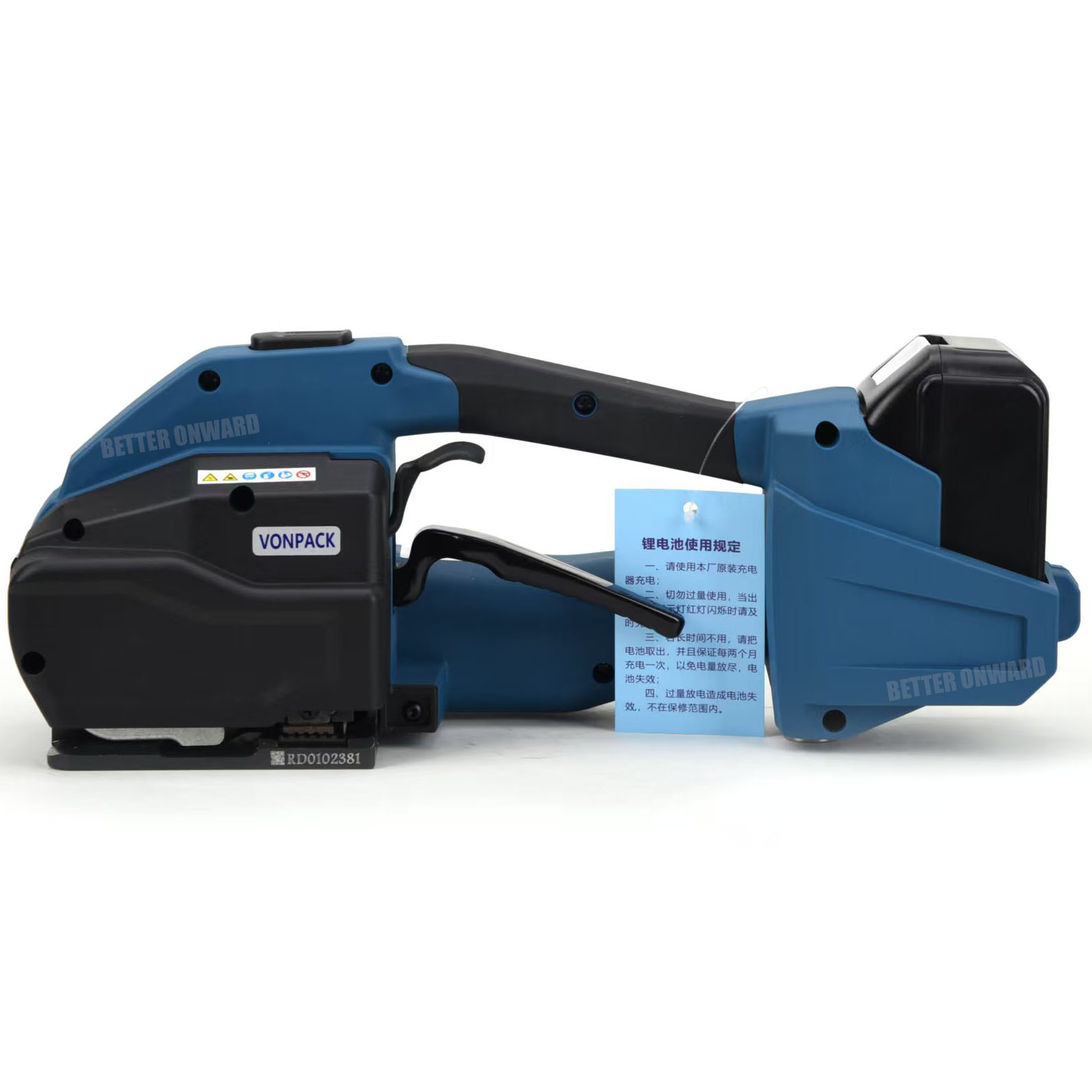 K5 Handheld Battery Powered Electric PP PET Strapping Machine with CE Certification