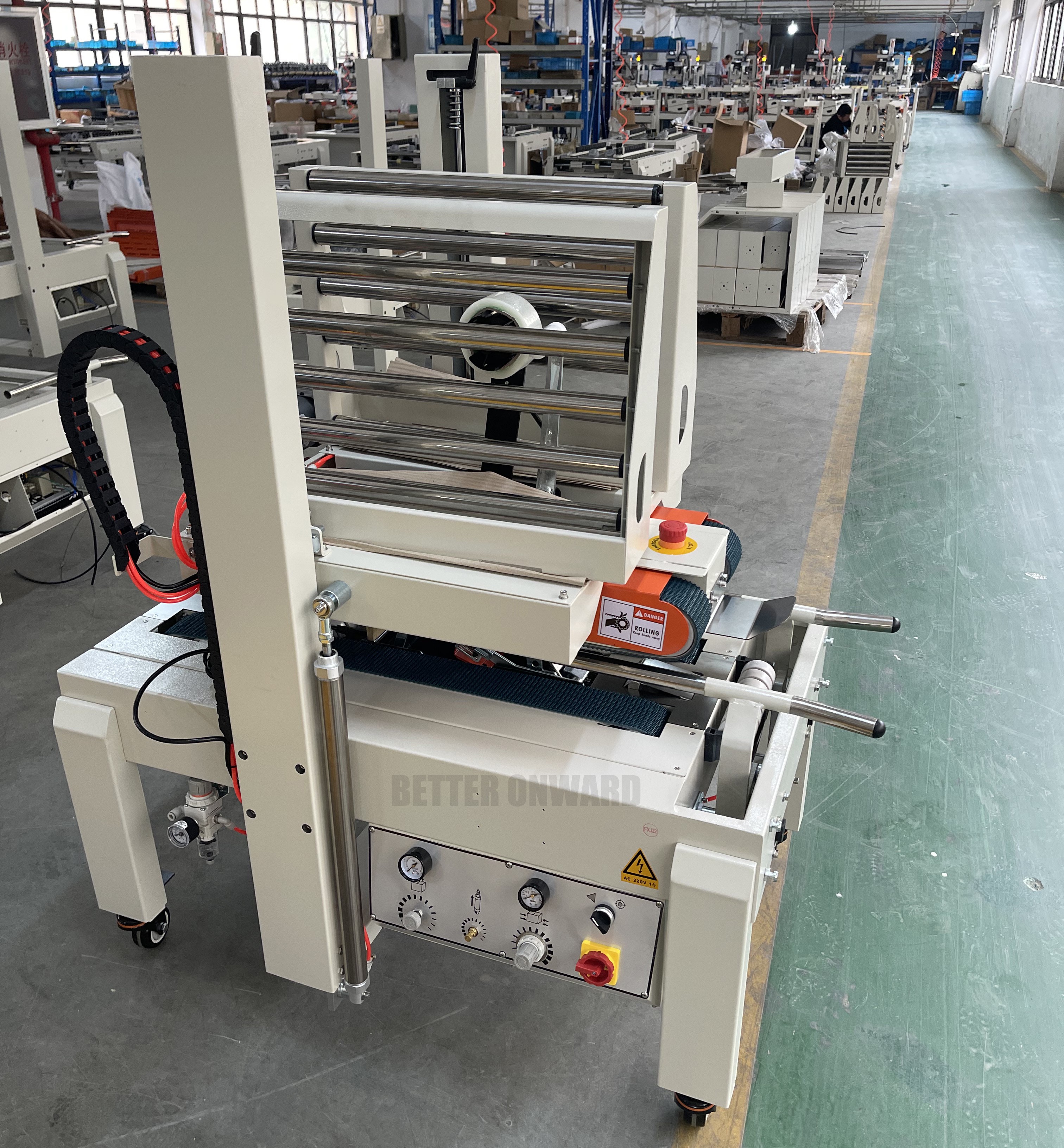 CE Certificated DQFXA6050 Random Carton Sealer Automatic Case Sealing Machine